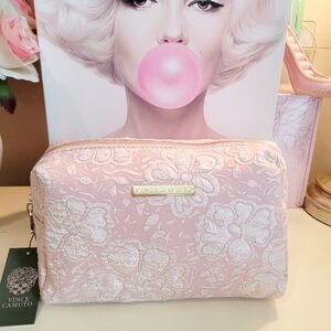 🌺Vince Camuto Cosmetic Bag Cosmetic Case Travel Bag Luxury Collection